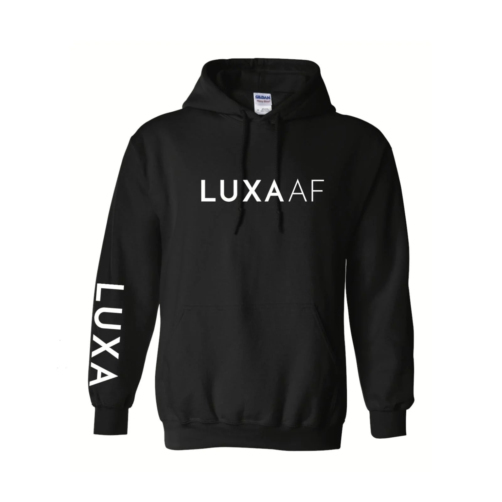 LUXA AF - Black Pullover Hoodie