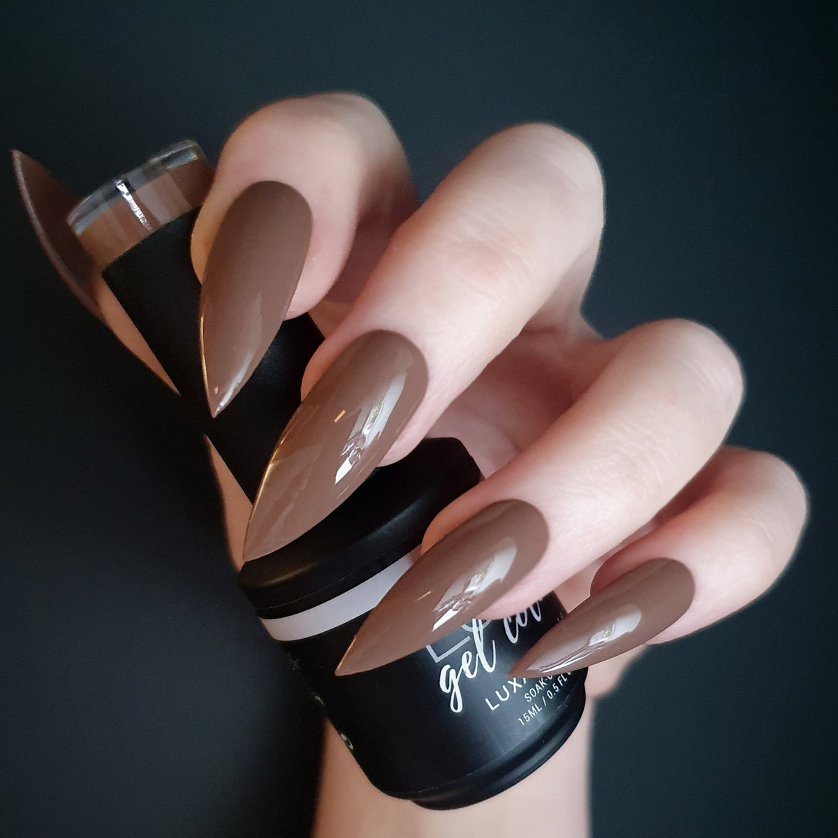Hazelnut Gel Polish Luxapolish Canada Luxury Beauty