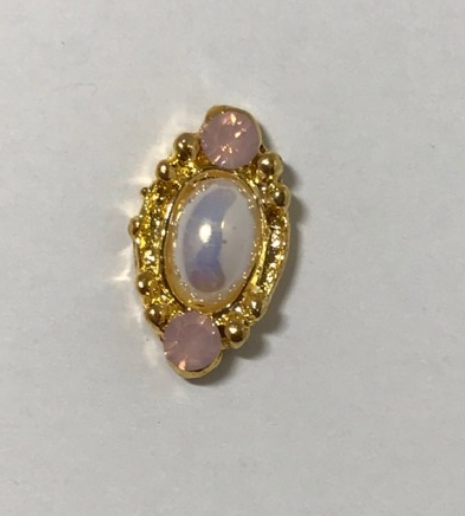 Gold Oval Opal - Luxury Beauty